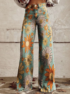 Delores | Palazzo Pants Floral