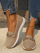 Yaneth | Flat Buckle Loafers
