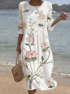 Laila | Elegant Floral Dress