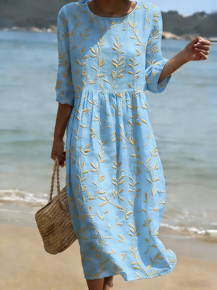 Elida | Elegant Floral Dress