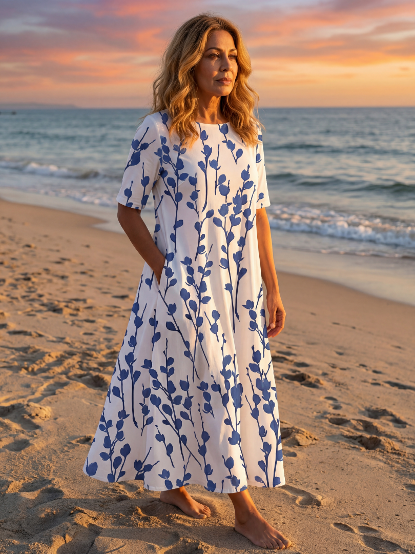 Yolanda | Floral Midi Dress