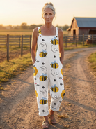 Lori | Bee Flower Jumpsuit