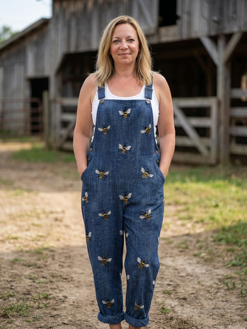 Bernie | Bee Strap Jumpsuit