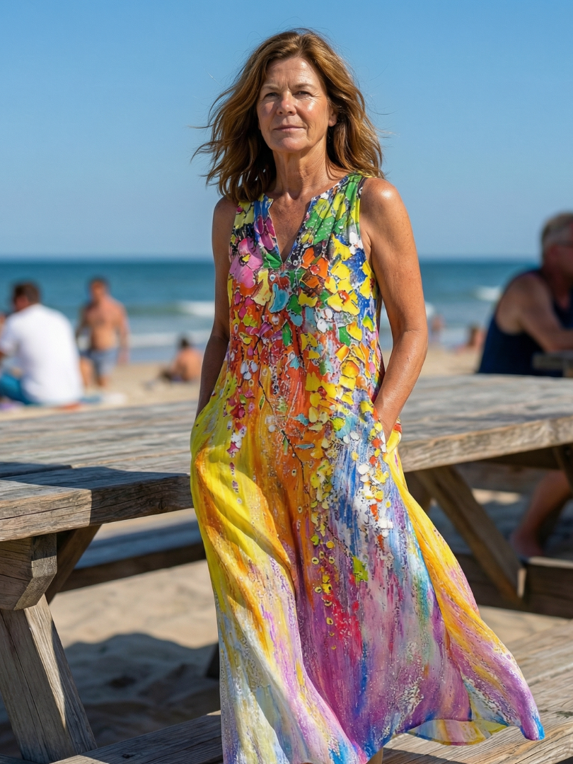 Charmaine | Open Air Maxi Dress
