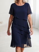 Agnes | Elegant Comfort Ruffle Dress