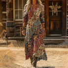 Lynda | Vintage-Inspired Long Sleeve Casual Dress