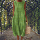 Samantha | Elegant Sleeveless Dress with Pockets