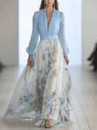 Tamika | Elegant Floral Maxi Dress