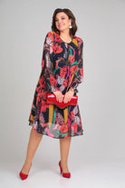 Haydee | Modern Floral Dress