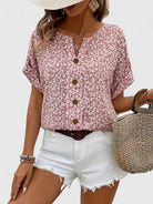 Madeline | Elegant Floral Summer Top