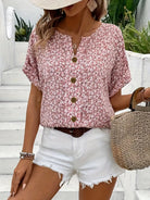 Luna | Stylish Floral Print Blouse