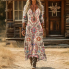 Stacey | Vintage-Inspired Long Sleeve Casual Dress