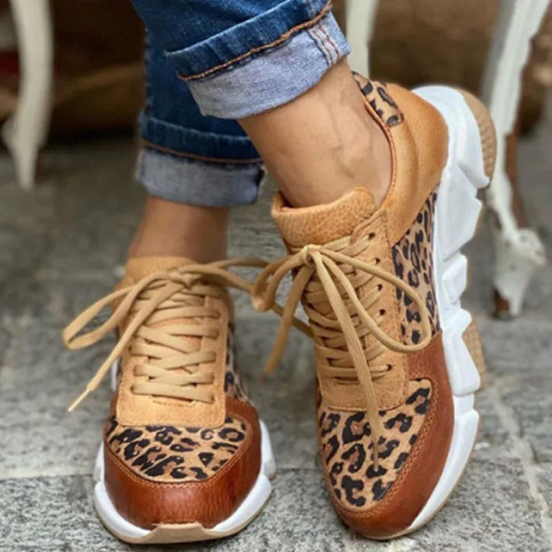 Marilu | Comfortable Leopard Sneakers