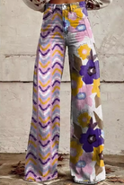 Tatiana | Boho Flower Pants