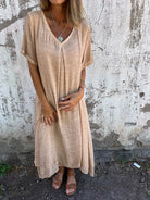 Ofelia | Loose V-Neck Dress