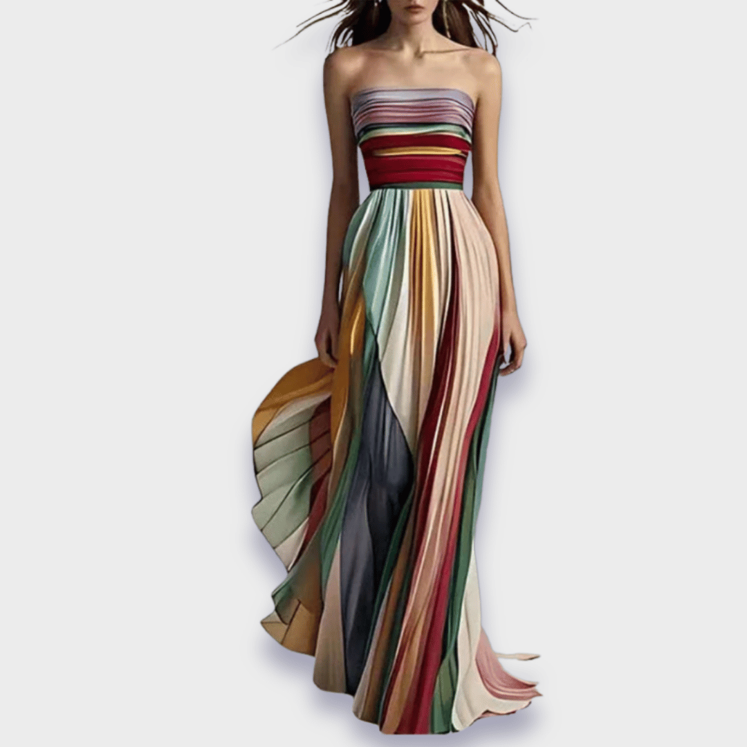 Damaris | Long Dress Made from Premium Fabric