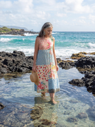 Tami | Coastal Floral Midi Dress