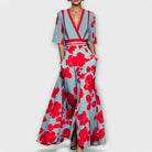 Chelsey | Elegant Floral Wallet Dress