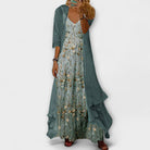 Maureen | Layered Floral Dress