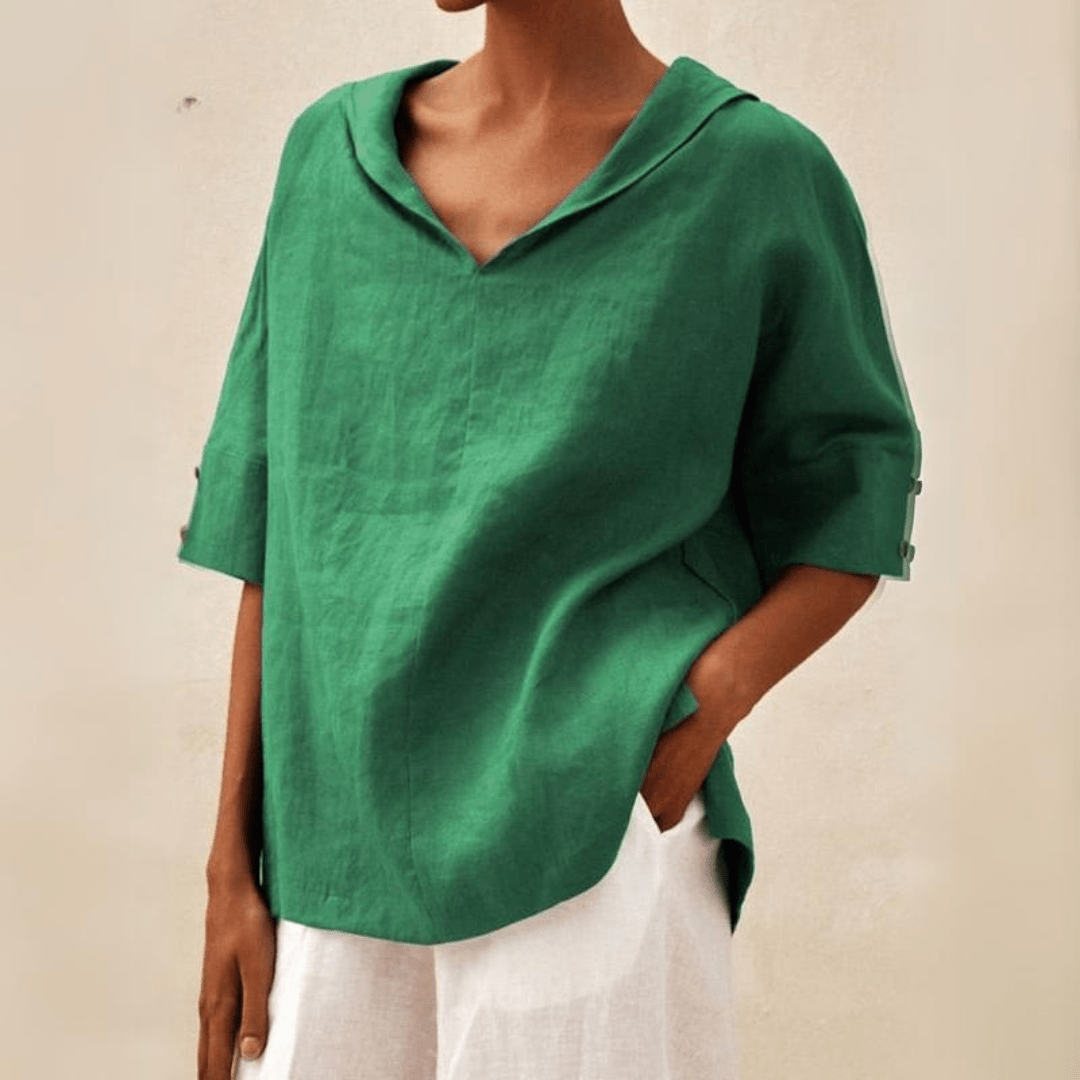 Yadira | Coastal Breeze Oversized Shirt