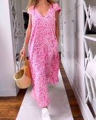 Shari | V-Neck Maxi Dress