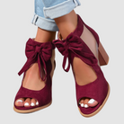 Rafaela | Bow Charm Orthopedic Heels