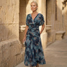 Maura | Elegant Blue Dress