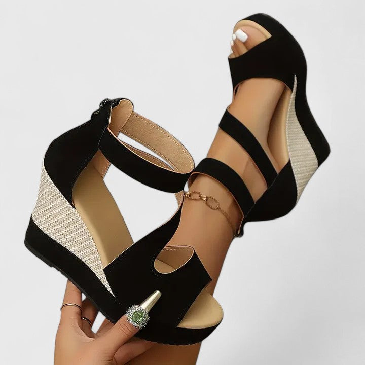 Doris | Orthopedic Wedge Sandals
