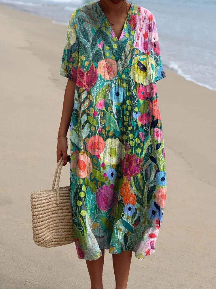Britt | Vintage Flower Dress