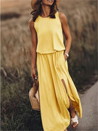 Trisha | Sleeveless Maxi Gown