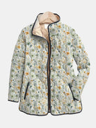 Pretty | Delightful Floral-Printed Quilted Jacket