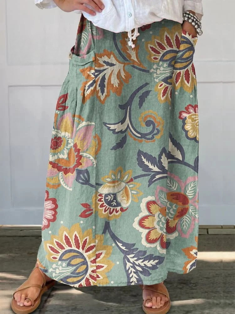 Chrissy | Wildflower Pocket Skirt