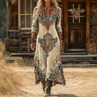 Francine | Vintage-Inspired Long Sleeve Casual Dress