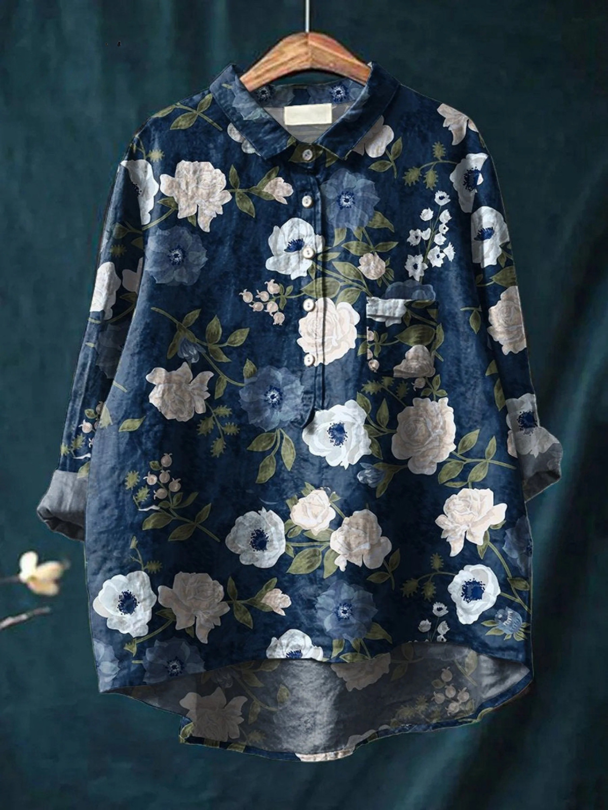 Margo | Women's Floral Art Print Casual Shirt