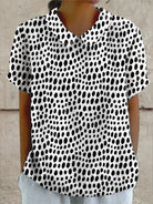Kaylee | Polka Dot Print Shirt