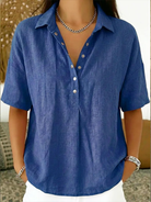 Margarita | Blouse with Collar and Button