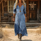 Helen | Vintage-Inspired Long Sleeve Casual Dress