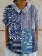 Candy | Patchwork Print Shirt