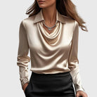 Lilly | Elegant Satin Blouse