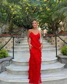 Francisca | Ruffled Maxi Dress