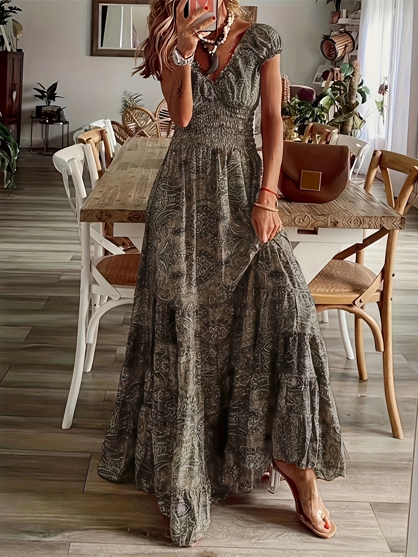 Carole | Artistic Tummy-Flattering Dress