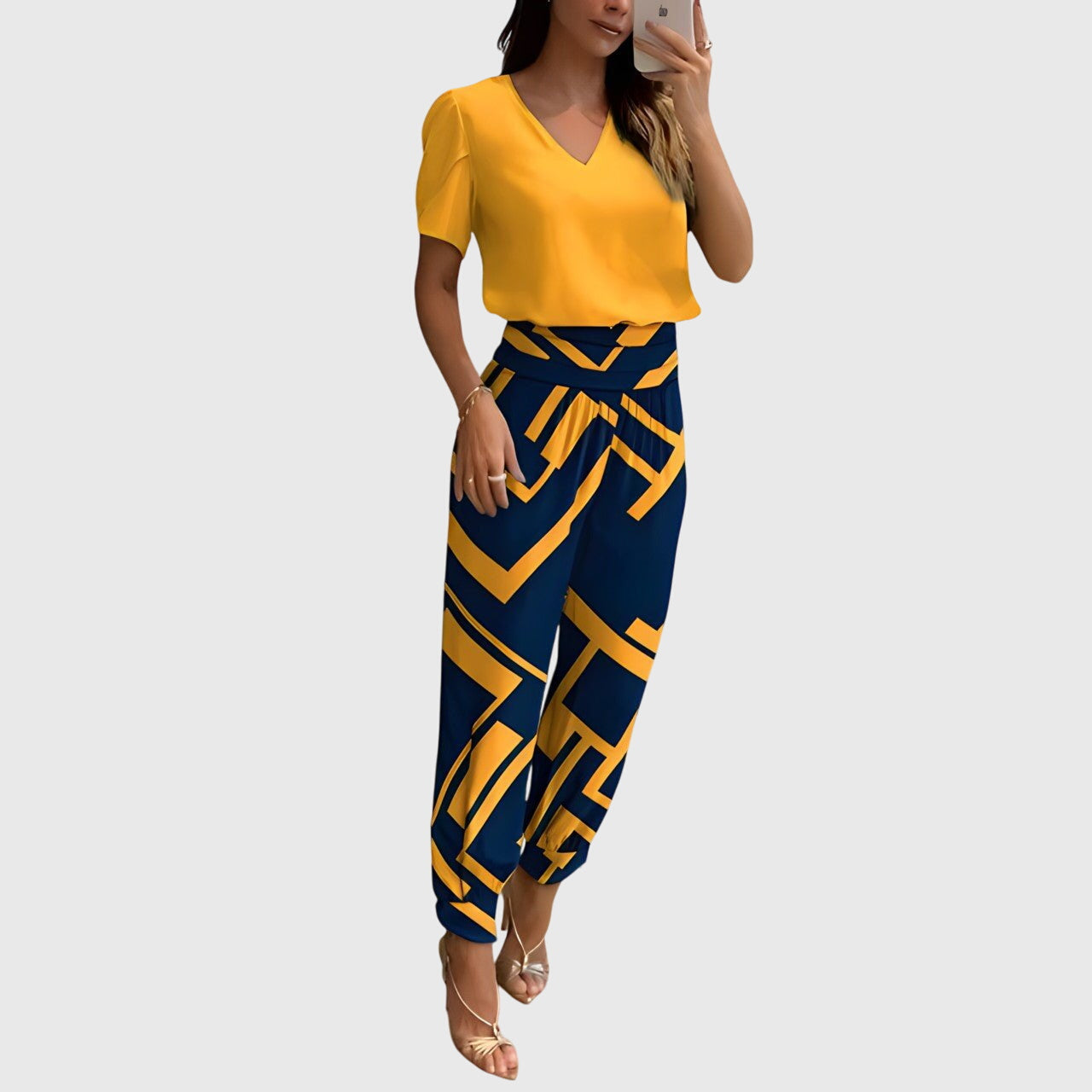 Adrianna | Stylish Blouse and Pants Set