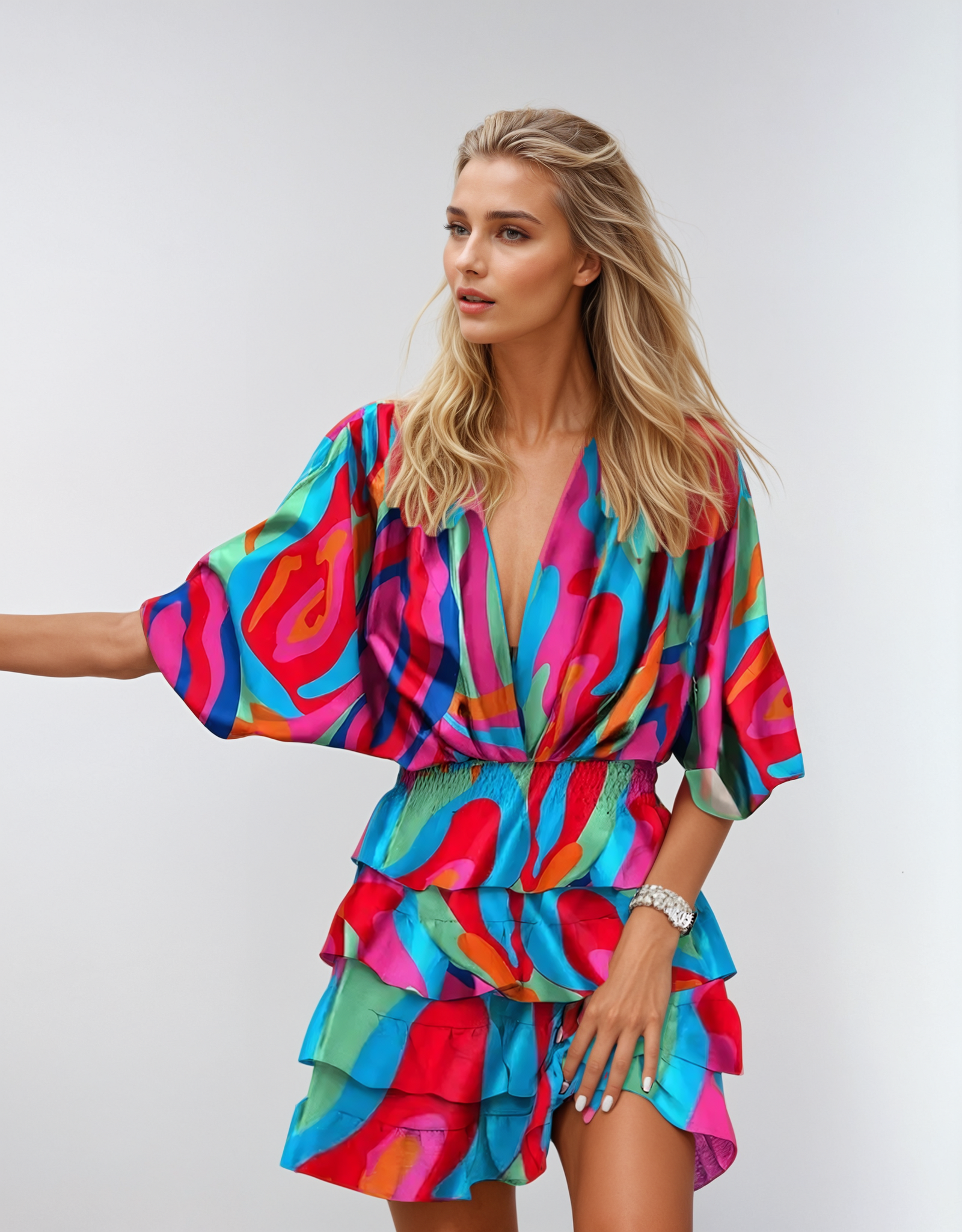 Antoinette | Floral Midi Dress