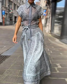 Charmaine | Two Piece Boho Print Set