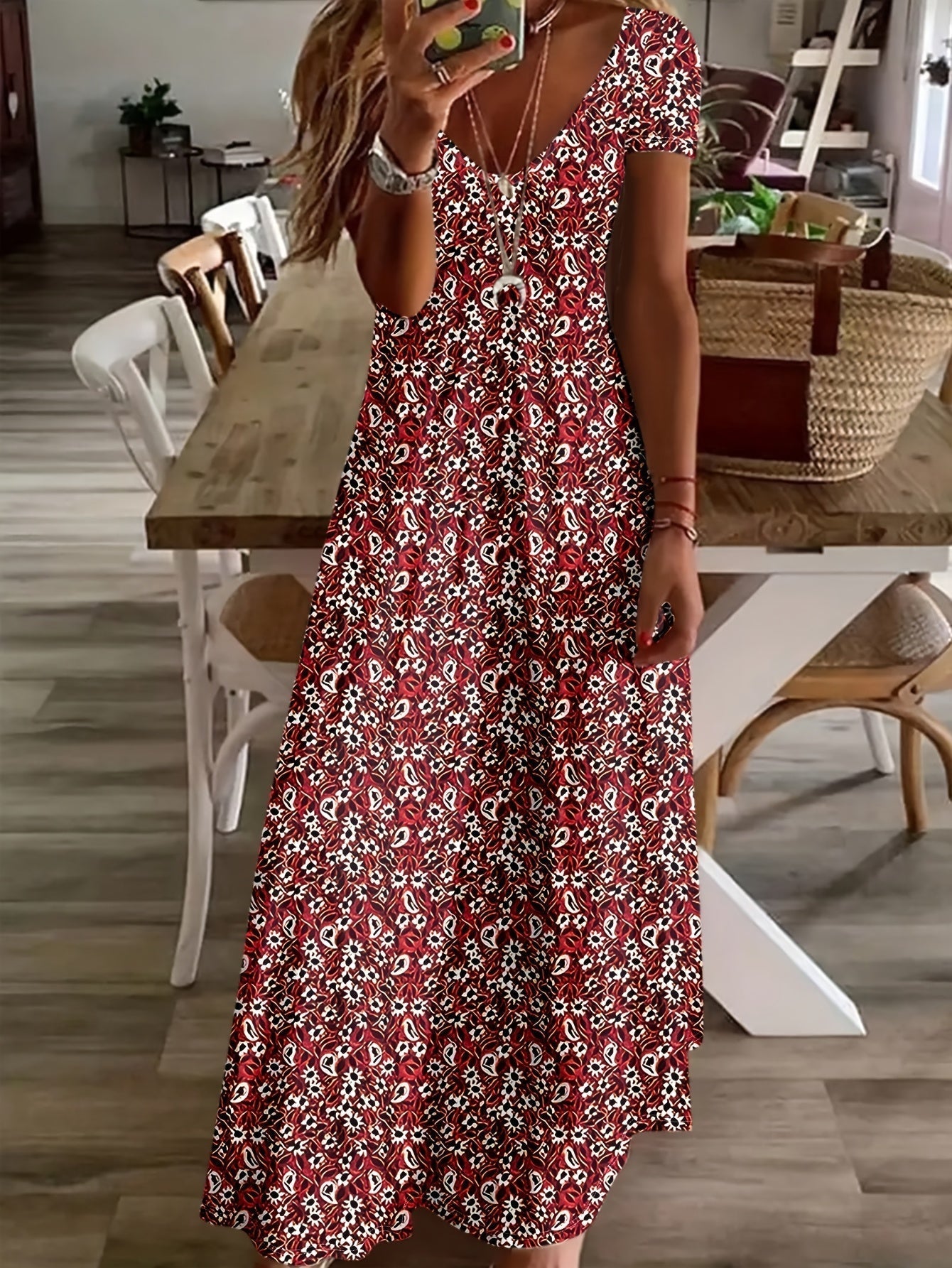 Lizeth | Artistic Tummy-Flattering Dress