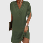 Cassandra | Elegant Tummy-Hiding Dress