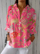 Julieta | Tropical Blossom Blouse