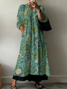 Cheri | Elegant Dress with Floral Print Paula