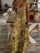 Dena | Artistic Tummy-Flattering Dress