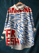 Josefina | Women's Vintage Fish Art Print Casual Shirt